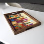 Aberto Design Bandeja REF026, Madera Maciza, 48 x 38 x 4 cm